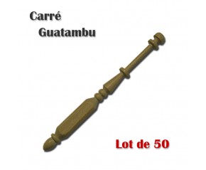 FUSEAUX CARRES GUATAMBU LOT DE 50