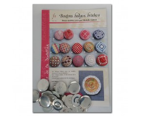 KIT BOUTONS, BADGES, BROCHES