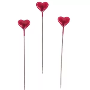 EPINGLE COEUR ROUGE