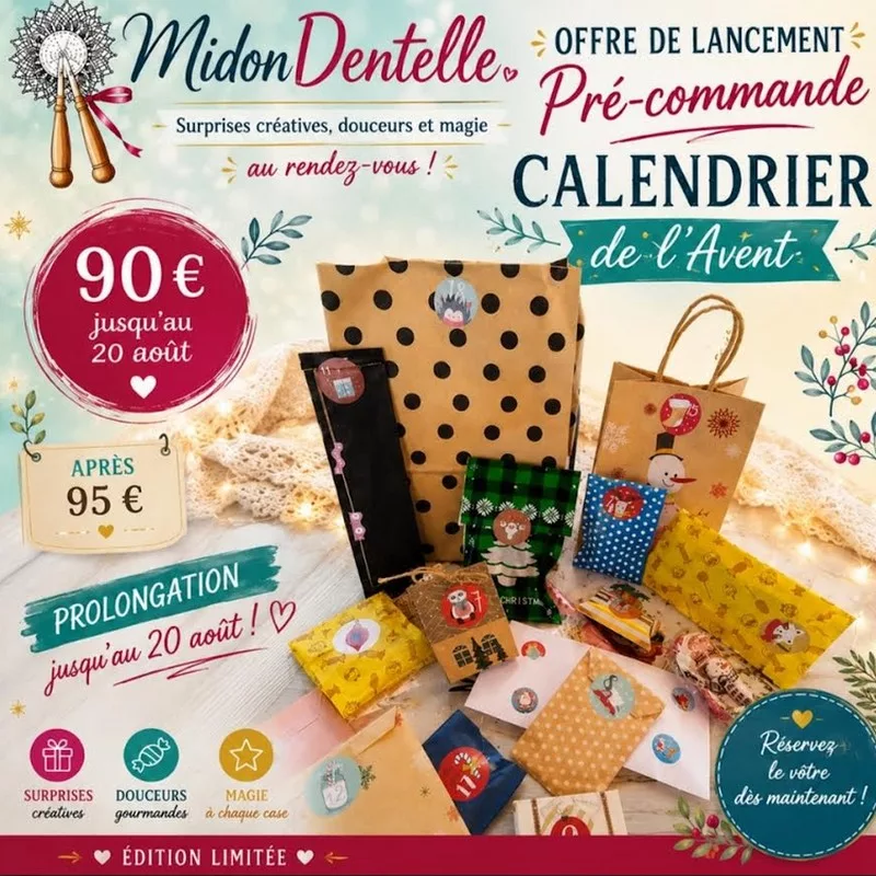 PRE-COMMANDE CALENDRIER DE L’AVENT 2026
